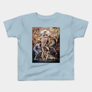 Cupid's Hunting Fields - Edward Coley Burne-Jones Kids T-Shirt